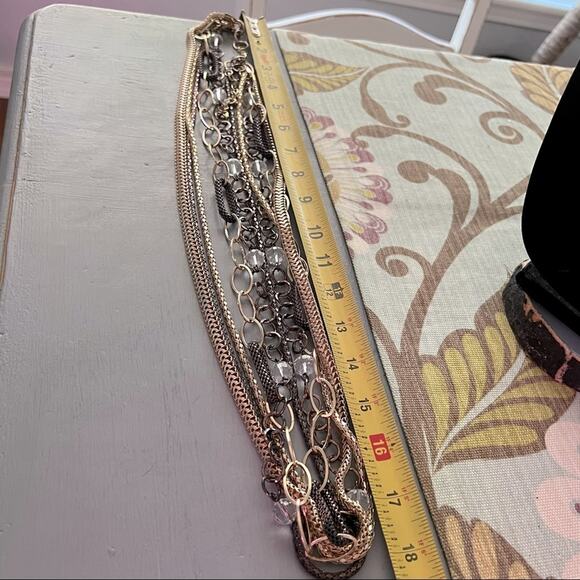R. J. Graziano Multi Chain Necklace - Picture 5 of 7